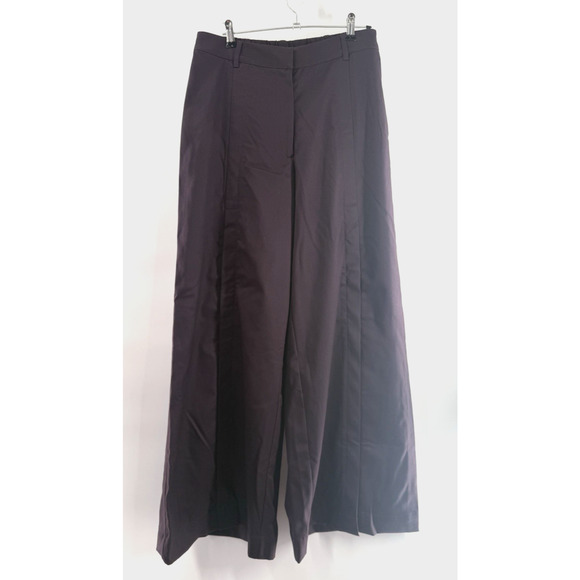 The Drop Women's Convertible Wide Leg Pant by Takkunda Plum Perfectly Sz Medium - Picture 2 of 16